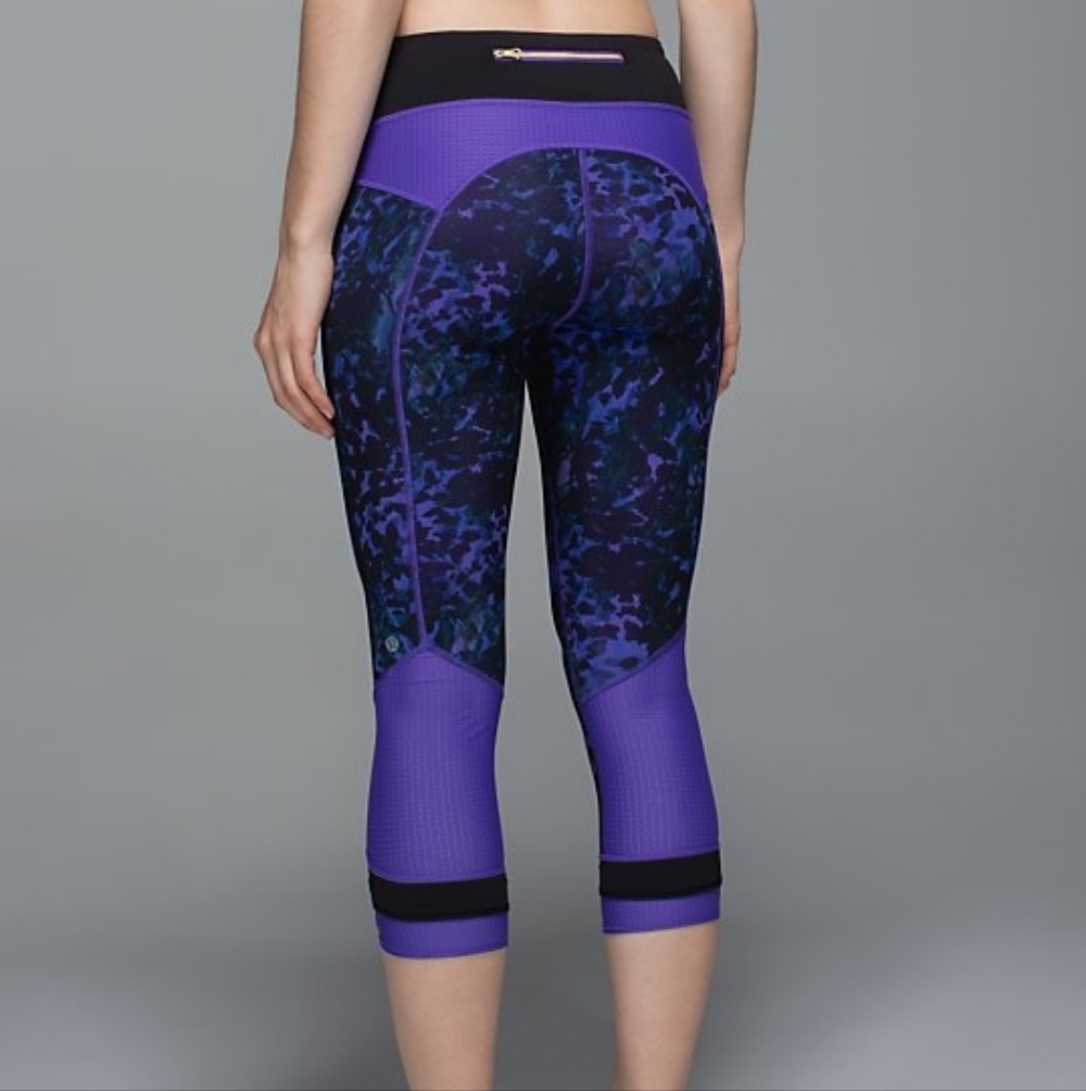 Lululemon Sweaty Or Not Crop Leggings Sz 6